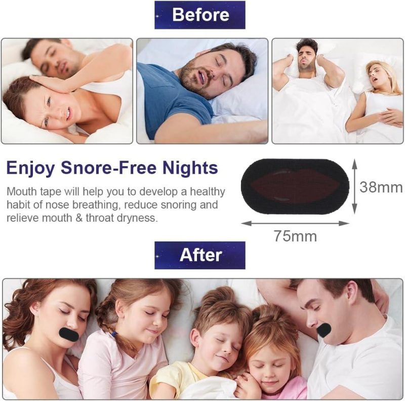 Tiras Orais Anti-ronco, 30 Tiras De Sono Anti-Snoring