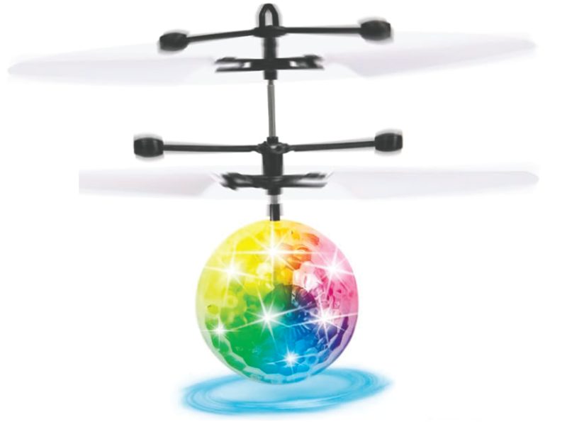 Bola voadora com sensor de indução