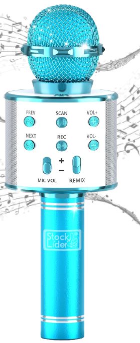 Microfone de karaoke